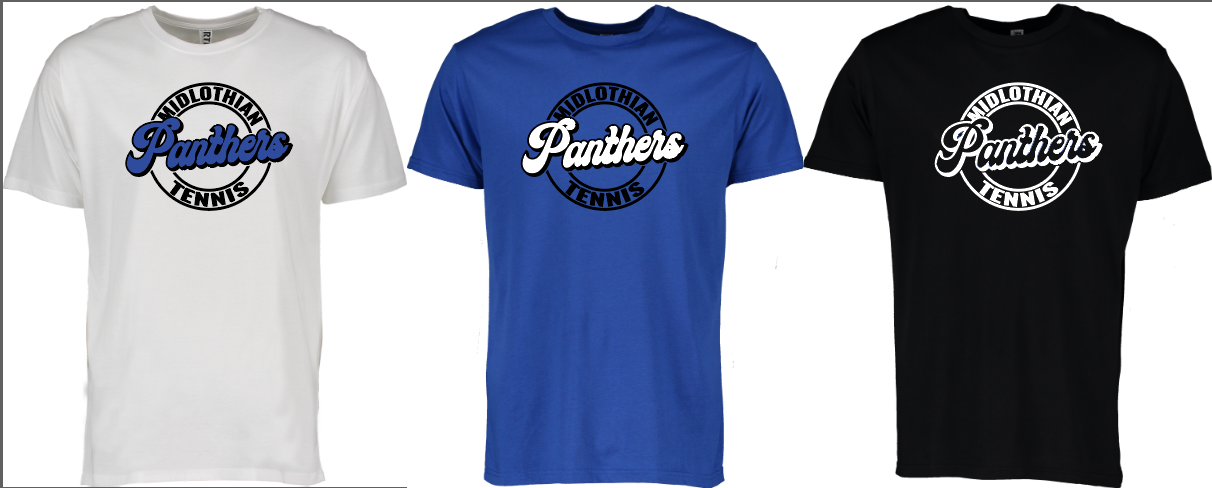 Retro Midlothian Panthers Tee