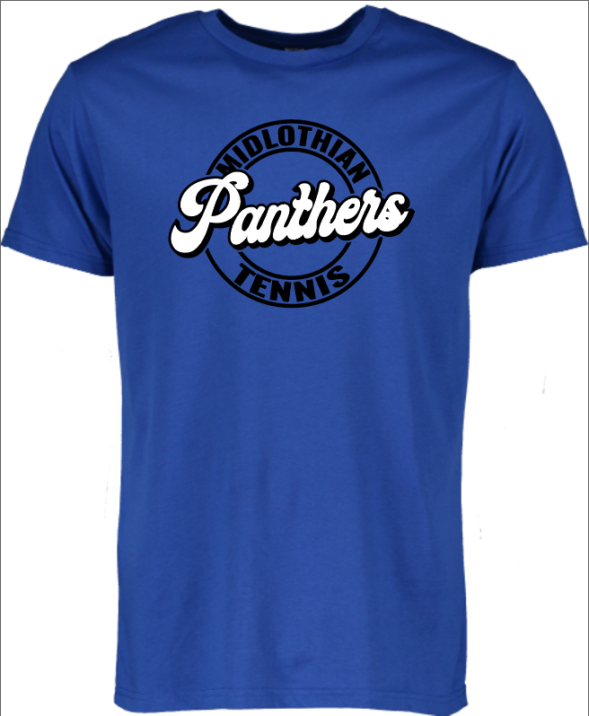 Retro Midlothian Panthers Tee