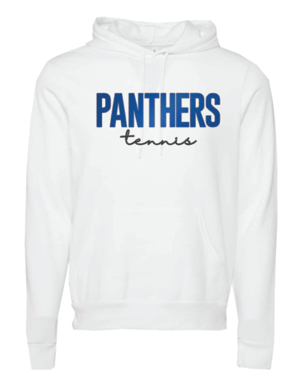 Panthers Tennis Embroidered Hoodie