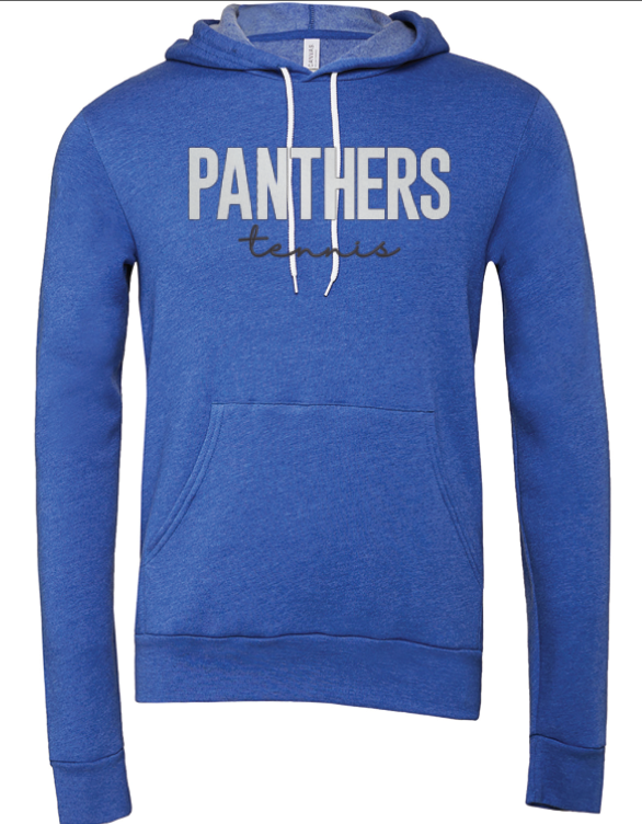 Panthers Tennis Embroidered Hoodie