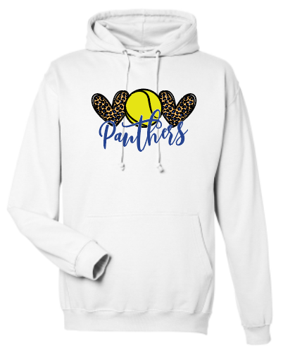 Love Panthers Tennis Hoodie