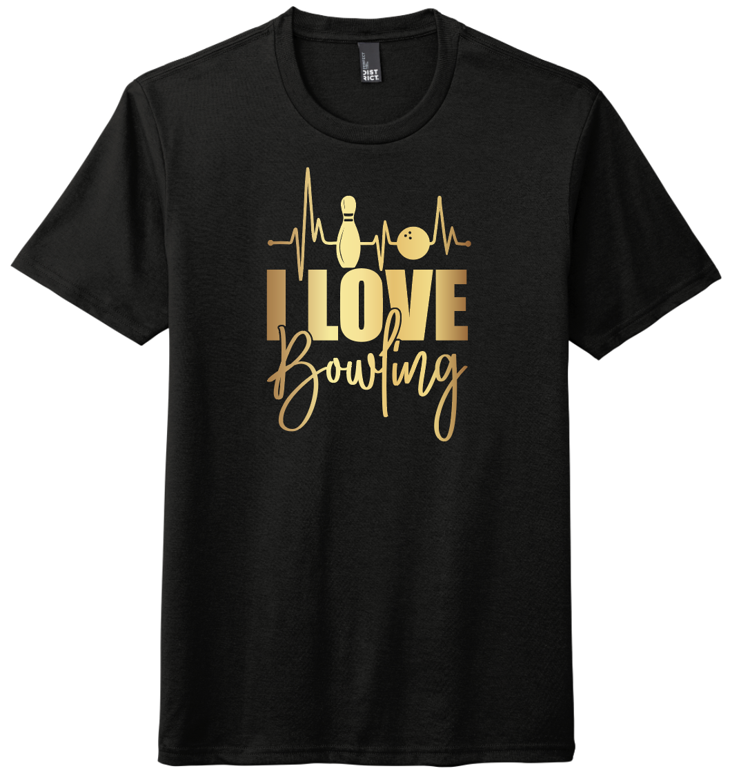 I LOVE Bowling Tee!