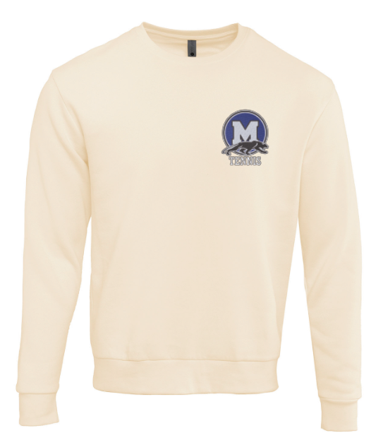 Midlo Logo Tennis Hoodie or Crewneck