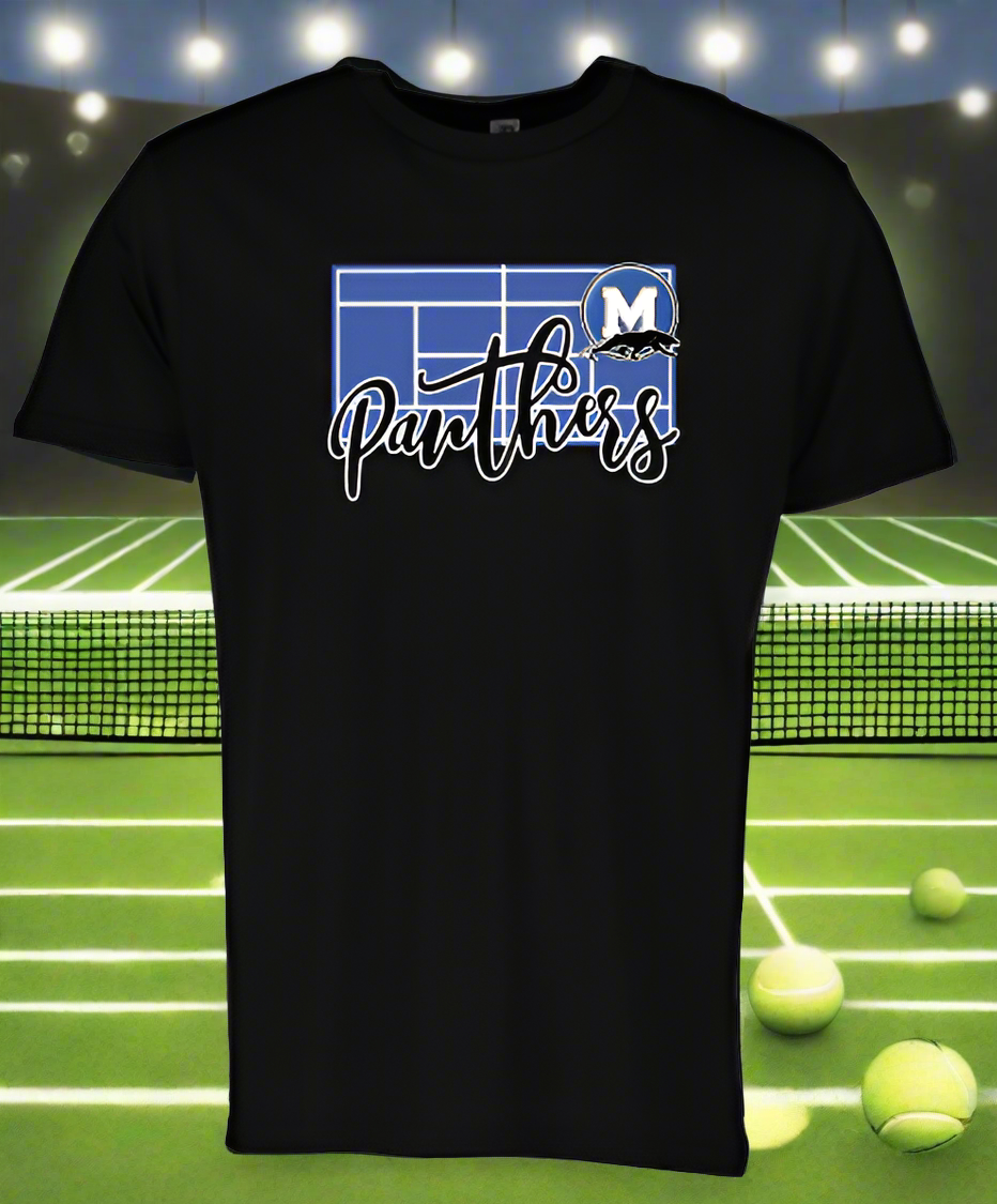 Tennis Court Tee or Hoodie