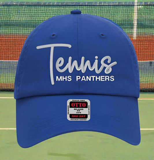 3D Puff Embroidered Tennis Hat