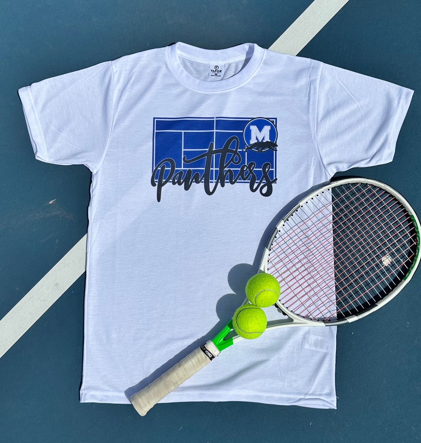 Tennis Court Tee or Hoodie